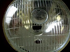 Lucas Logo Headlight Lens And Reflector 7 Lucas Logo Headlight Lens And Reflector 7