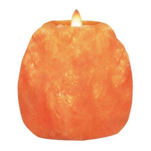 Himalayan Natural Pink Salt Lamp Rock Salt Candle Holder