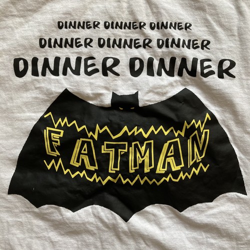 Dinner Dinner Dinner Dinner Dinner Dinner Fatman Batman Tank Top Tee Shirt