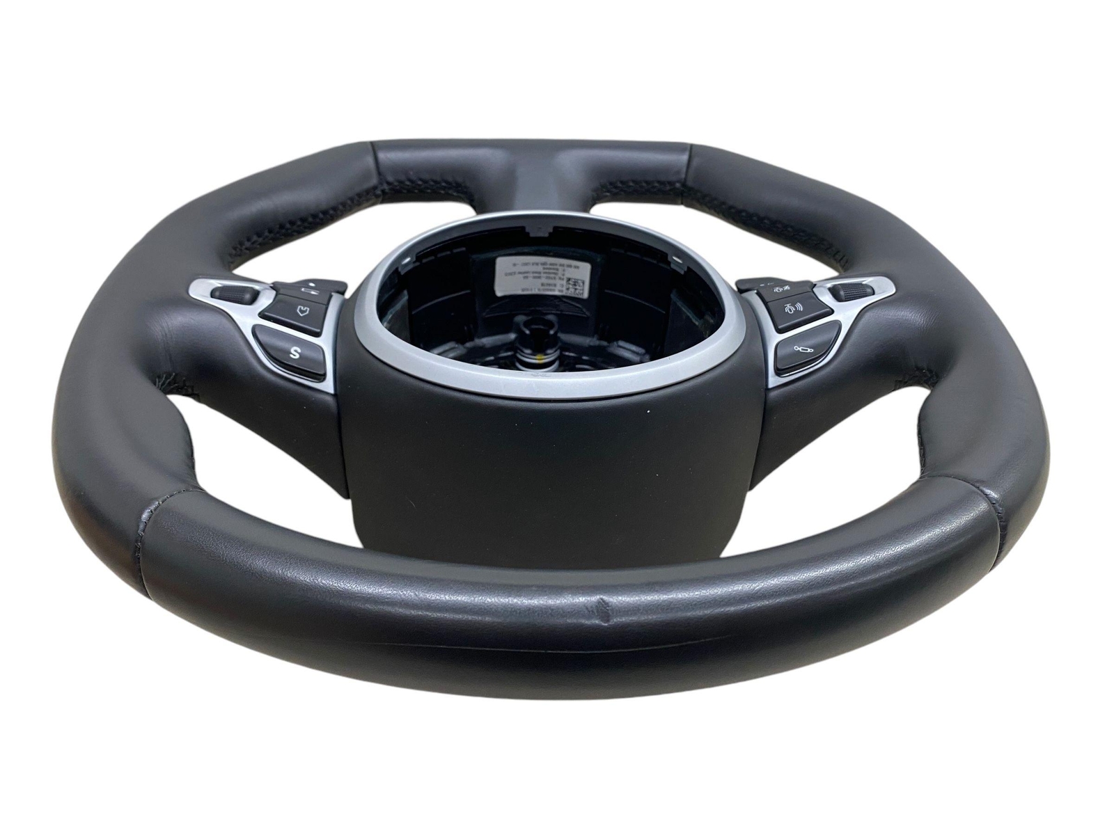 2019-2023 ASTON MARTIN VANTAGE SPORT STEERING WHEEL OBSIDIAN BLACK LEATHER (LX57