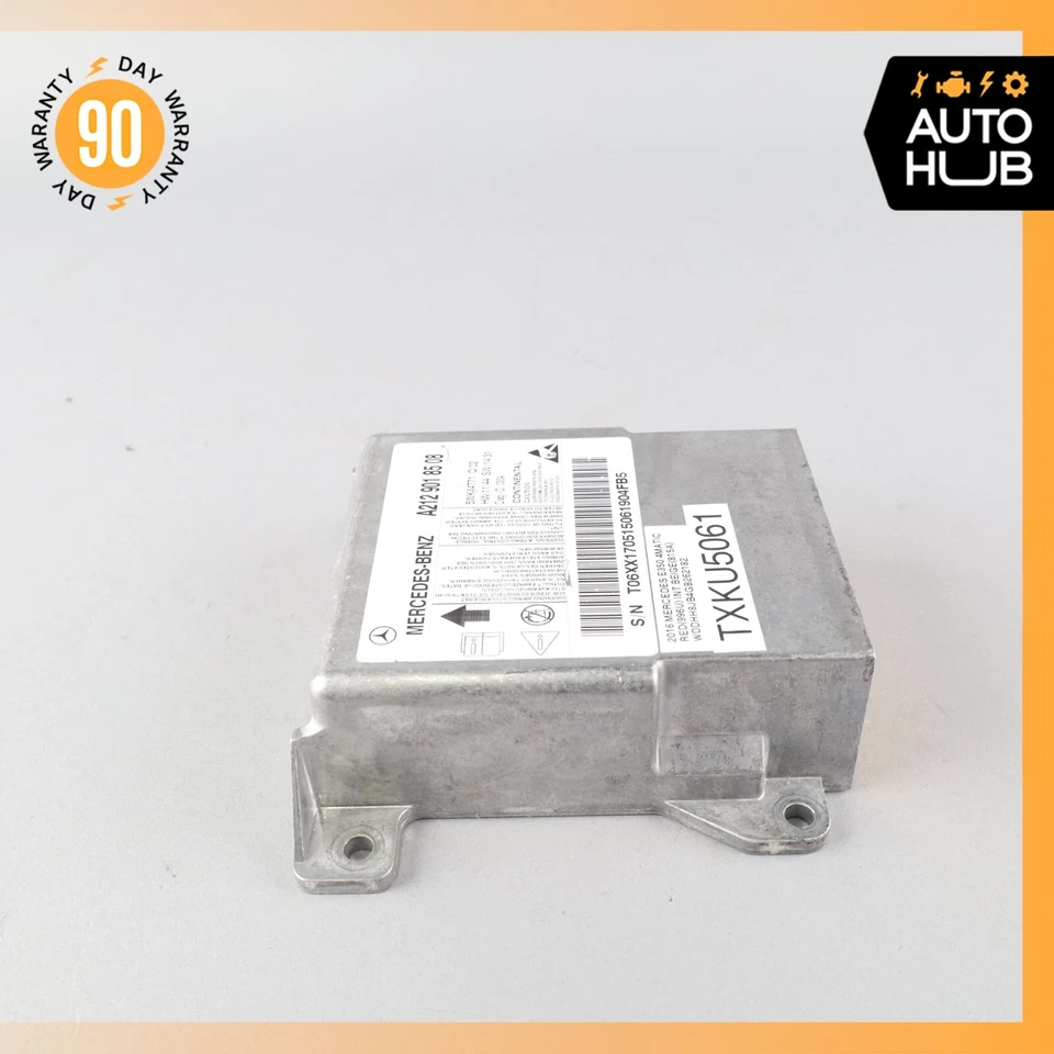 Módulo de control SRS sensor bolsa de aire bolsa de aire 14-16 Mercede W212 E350 OEM 20k Foto 4 de 4