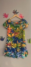 RARE JAMS WORLD Hattie Dress Hollywood Universal Studios California Collage S/M