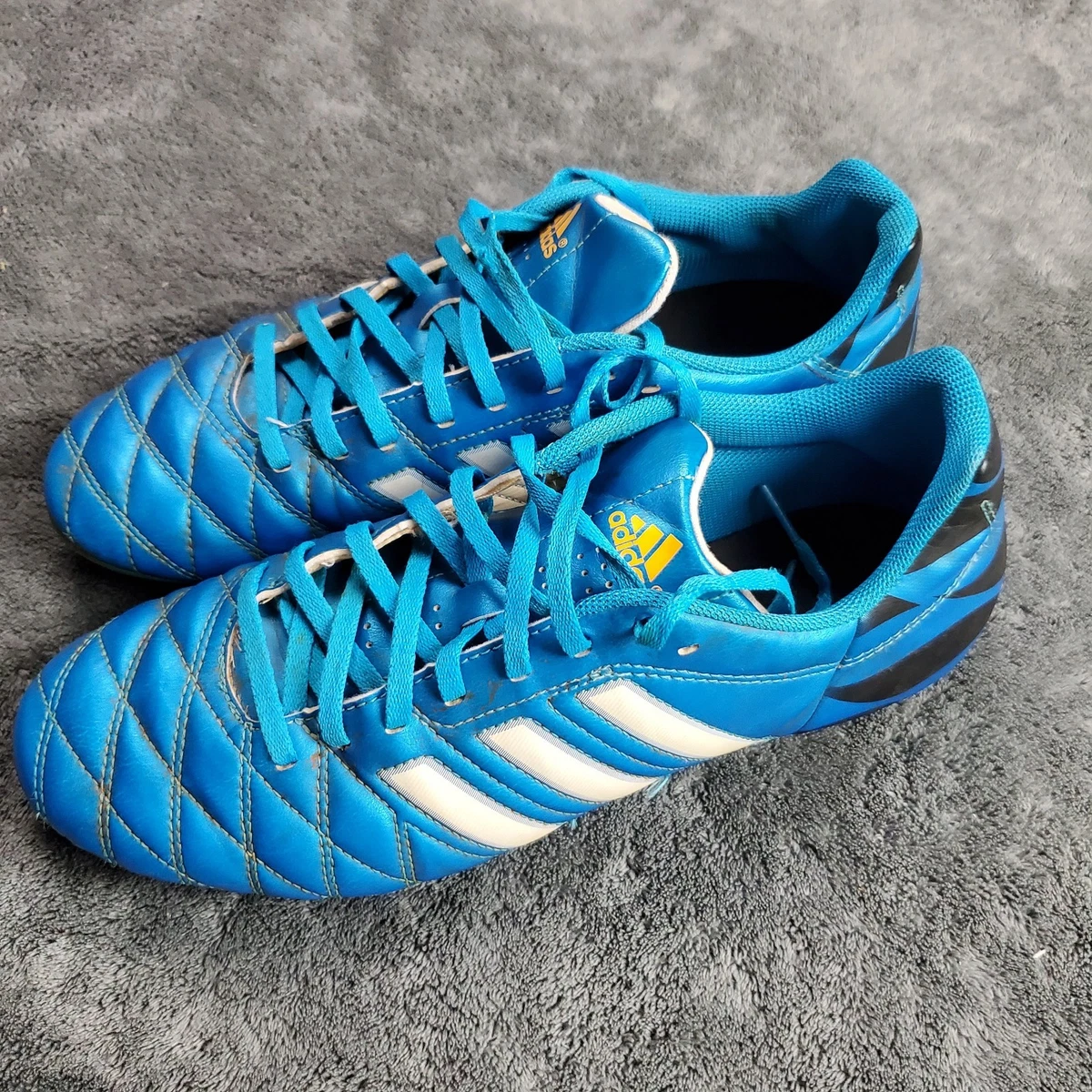 adidas Blue Athletic Soccer Cleats Shoe Interior - Deep Blue Blue Adidas Cleats | Price Match Guaranteed main image 2
