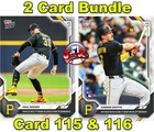 Konnor Griffin Paul Skenes 2026 MLB TOPPS NOW 115 and 116 2 Card Bundle Presale