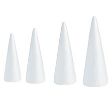 Christmas Tree Table Centerpieces Enhance the Festivewith Foam Cones