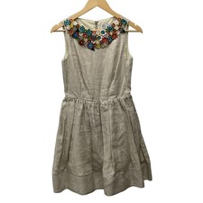 RED VALENTINO - Beige Blue Green Multi Women's Dress