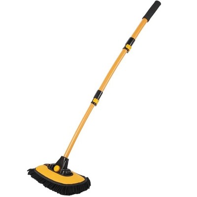 Anngrowy 56'' Car Wash Brush Mop Kit Long Handle Cleaning Tools Mitt Sponge Duste