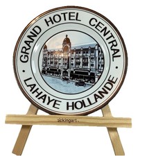 Grand Hotel Holland Bone China Display Plate 2001 The Cellar 8 Inches Excellent