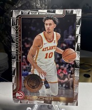 2025 Topps Basketball Zaccharie Risacher Season Tip Off All Rookie Team Stamp