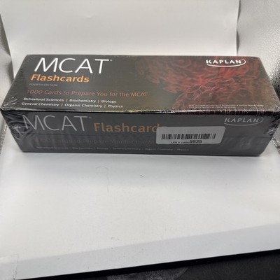Kaplan Test Prep Ser.: MCAT Flashcards: 1000 Cards to Prepare You for the...