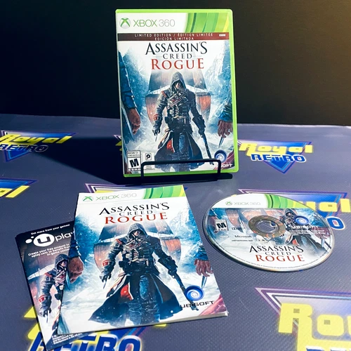 Assassin's Creed: Rogue - Limited Edition (Microsoft Xbox 360, 2014) CIB