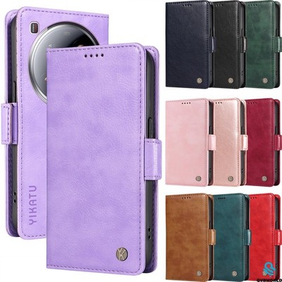 Handyhülle für Xiaomi 15 Pro 15 14 14T 13 12 Poco X7 Pro Luxus Leder Wallet Case