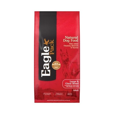 Eagle Pack Natural Dry Large Breed Dog Food, Chicken & Pork, 30-Pound Bag