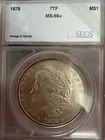 1878 7TF Morgan Silver Dollar High Grade Strong Eye Appeal