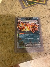 Charizard ex 125/197 Scarlet & Violet Obsidian Flames Pokemon Card NM Pack Fresh