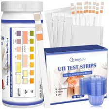 3-in-1 UTI Test Strips, Full Panel Urinary Tract Infection Test Kit at Home f...