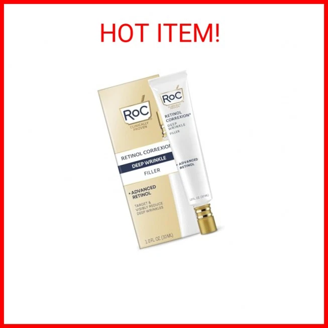 RoC Retinol Correxion Deep Wrinkle Facial Filler with Hyaluronic Acid & Retinol, - Image 2 of 2