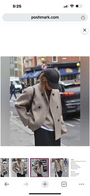 Commense Oversized Button-Down Jacket size M