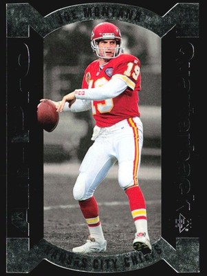 1995 Upper Deck SP All-Pro Die-Cut Joe Montana #JM-AP VS9
