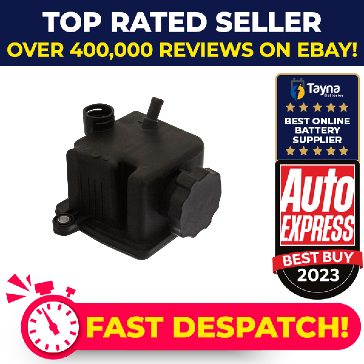 Steering Oil Tank fits MERCEDES S430 W220 4.3 98 to 05 A0004600183 0004600183