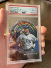 1996 Ken Griffey Jr Studio Stained Glass Stars PSA 8