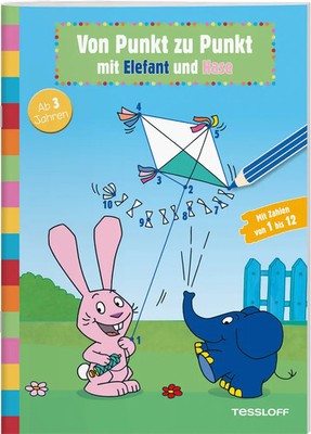 Von Punkt zu Punkt mit Elefant und Hase | Katja Baier | Deutsch | Broschüre