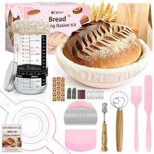 Beginner Sourdough Starter Kit, Sour dough Kits with Sourdough Starter Jar ...