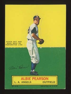1964 Topps Stand-Ups Albie Pearson Short Print (SP)