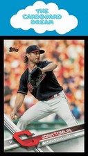 Josh Tomlin 2017 Topps #342 Cleveland Indians Baseball Card