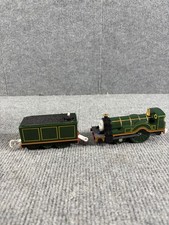 Thomas Friends Trackmaster EMILY Train Motorized w/Tender Car Green 2006 Works