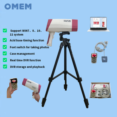 Digital Gyn Electronic Colposcope w/ LCD Screen Display & Diagnostic Soft+Tripod