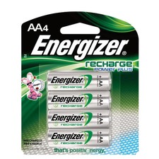 Energizer 4-Pack Aa Rechargeable Rechargeable Batteries 4-Pack Aa Rechargeable