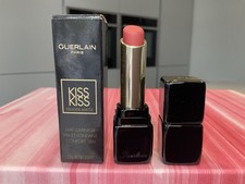 💕 Guerlain Kisskiss Tender Matte Lipstick - Shade 214 Romantic Nude - Boxed 💕