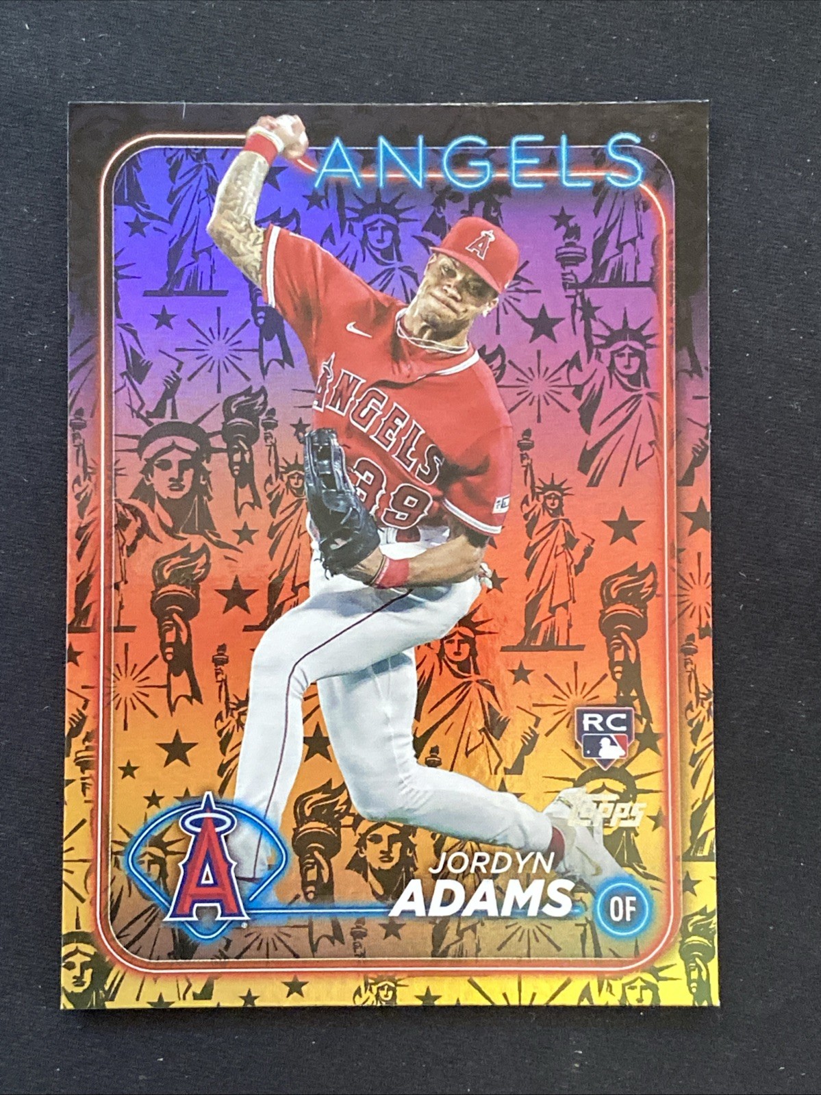 2024 Topps Series 2 - Jordyn Adams #470 Statue Of Liberty  (RC)