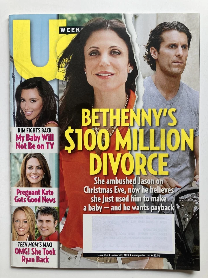 BETHENNY FRANKEL January 2013 US Magazine KIM KARDASHIAN / KATE MIDDLETON - Image 1 of 1