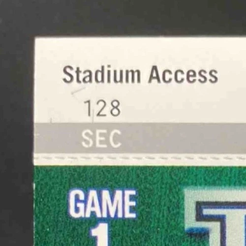 Chad Gaudin 2004 Fleer Authentix RC Ticket to The Majors /999 #102 - Image 3 of 4