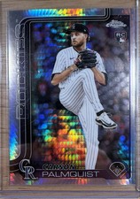 2025 Topps Chrome Update Series - Carson Palmquist #USC173 Prism Refractor (RC)