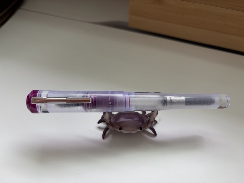 Franklin Christoph model 02 Fountain Pen #6 FCI  Nib “Purpurae  Ice”