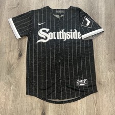 Youth Chicago White Sox City Connect Yoan Moncada MLB Jersey Size Youth Medium