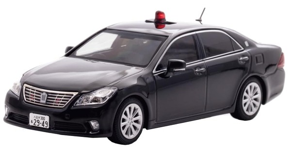 Rai's 1/43 Toyota Crown (GRS202) 2013 Japan Traffic Police Unmarked Car H7431308-image