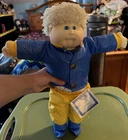 Cabbage Patch Soft sculpture 1989 toddler boy Quartz Edition 16 Inch 💙