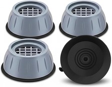 4Pcs Anti Vibration Pads for Washing Machine and Dryer Shock, Stops Washer Dryer