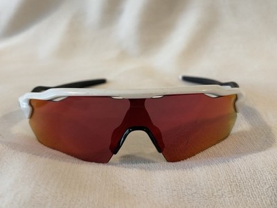 Oakley サングラス ホワイト/ブラック/レッド Oakley Sunglasses White Red Lens Full Rim Plastic Unisex youth | eBay