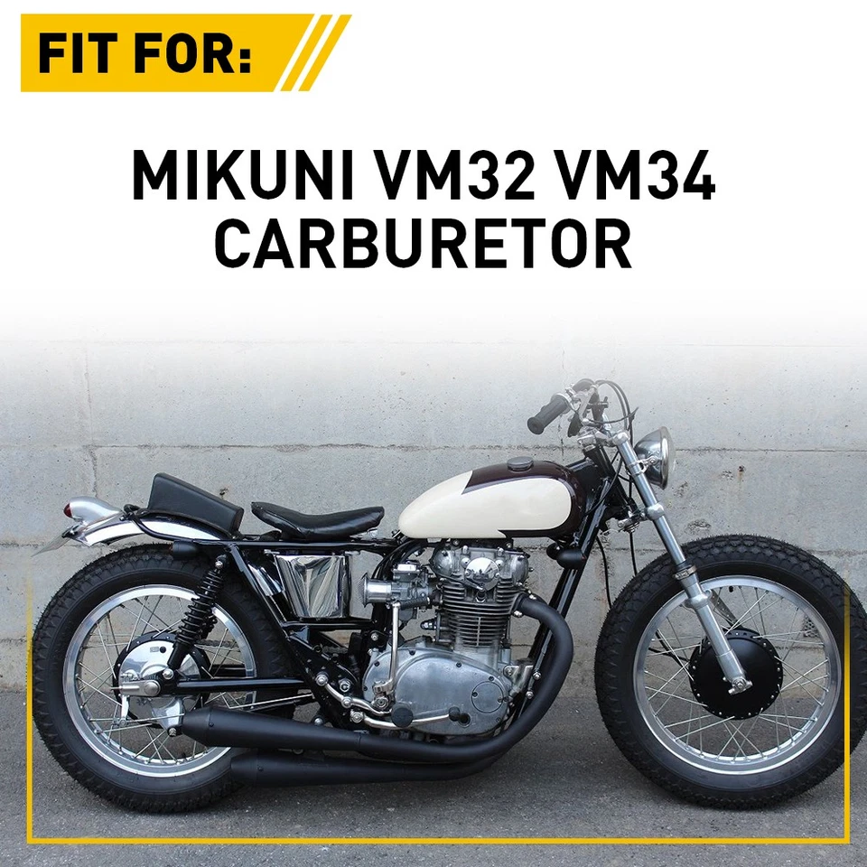 Kit de accesorios de reconstrucción de carburador de 1 juego para repuesto de carburador Mikuni VM32 VM34 Foto 2 de 4