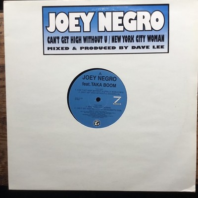 Joey Negro feat Taka Boom Can t Get High Without U 12'' Ep Vinyl Record Vg+ 1997
