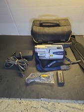 Sony Handycam DCR-TRV130 Digital 8 Camcorder Bundle w/ Charger, Battery - TESTED