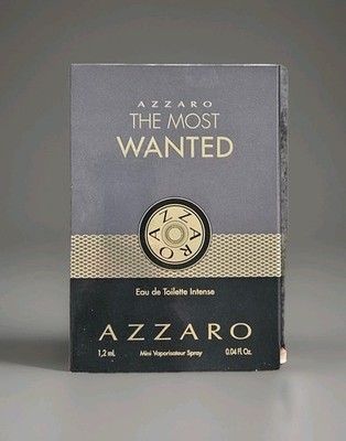 10x 1,2 ml Azzaro The Most Wanted Intense 12 ml Eau De Toilette Spray 