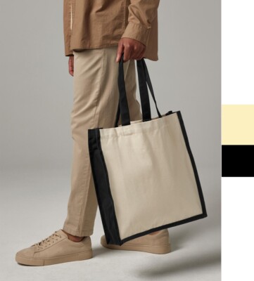 Westford Mill Einkaufstasche Canvas 19L Premium Gallery Canvas Tote W600 NEU