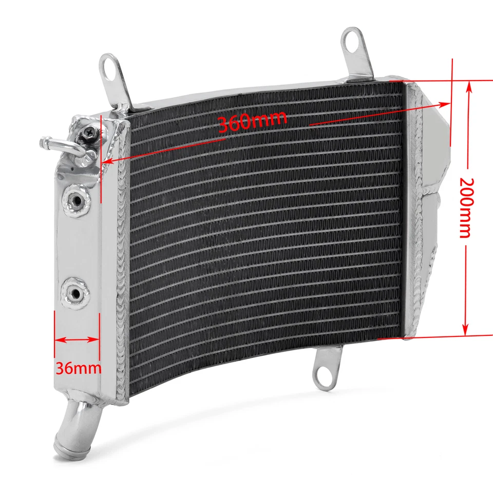 Radiadores de refrigeración refrigerador de aluminio para Ducati Streetfighter S 1098S 848 2009-2015 Foto 2 de 4