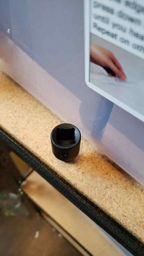 1/2" TO 3/8 INCH DR DRIVE BLACK IMPACT SOCKET ADAPTER REDUCER TOOL ADAPTOR - Picture 6 of 9
